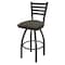Holland Bar Stool Co 36" Swivel Bar Stool, Pewter Finish, Graph Chalice Seat 41036PW019 - alternate 1